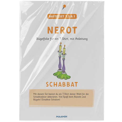 Bügelset 7.3.b.1 für Schabbat | Nerot
