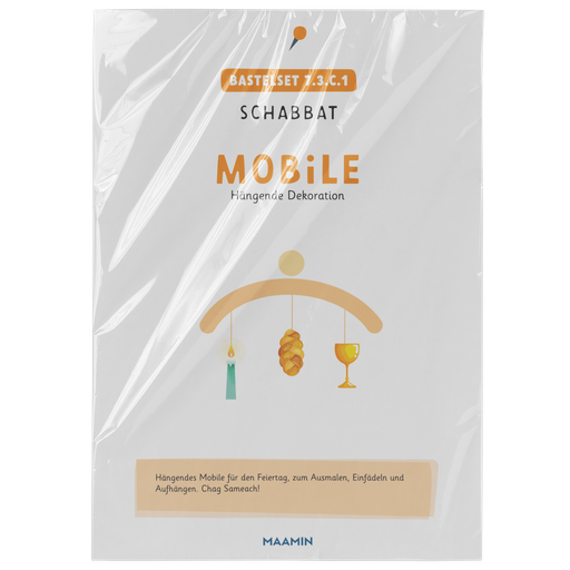 Shabbat mobile | craft kit 7.3.c.1