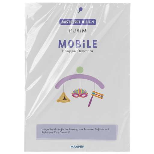 Purim-Mobile | Bastelset 4.3.c.1