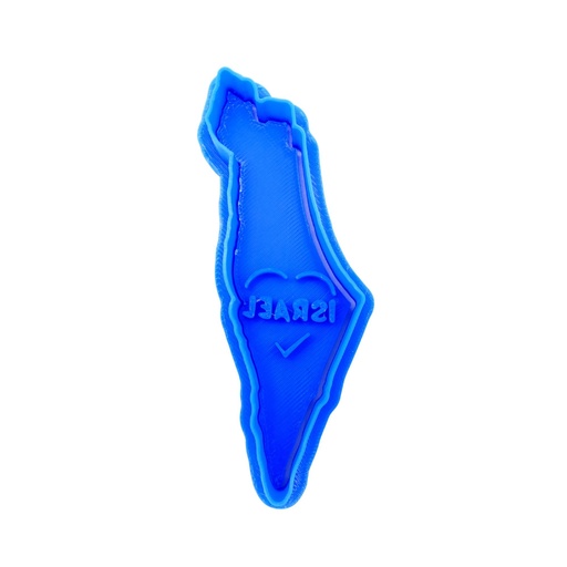 [KA046] Israelkarte mit Stempel | Ausstechform