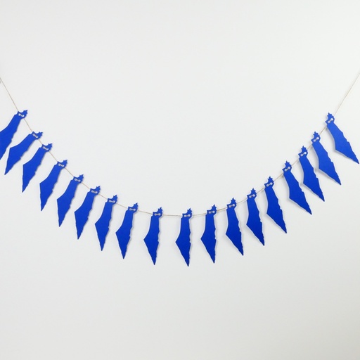 [G0312] Colored garland | Israel cards