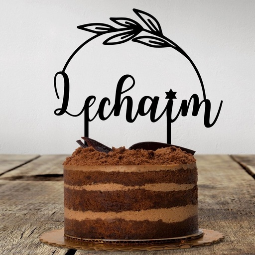 Torten Topper | Lechaim | Deutsch